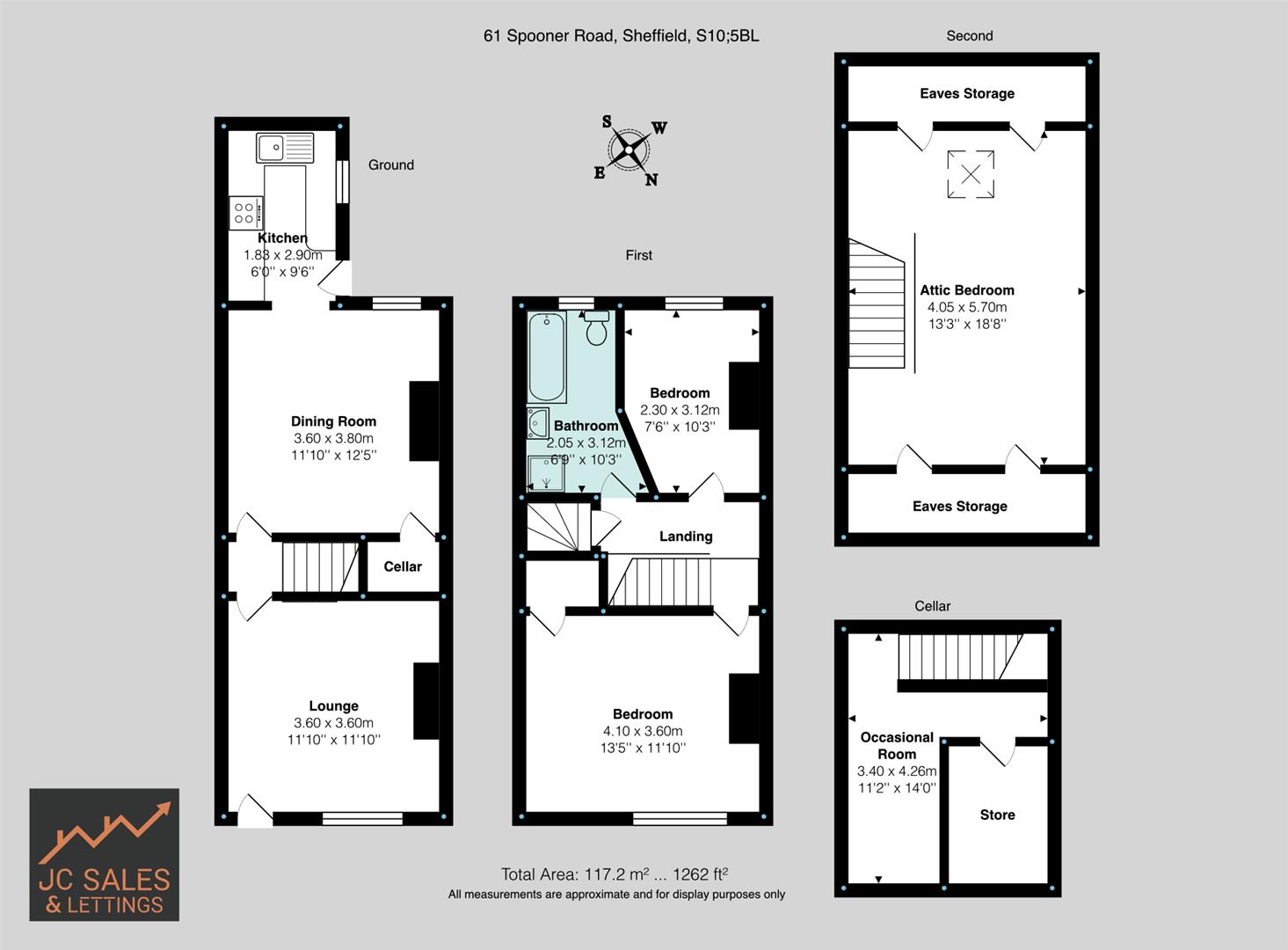 Spooner Road, Sheffield Floorplan